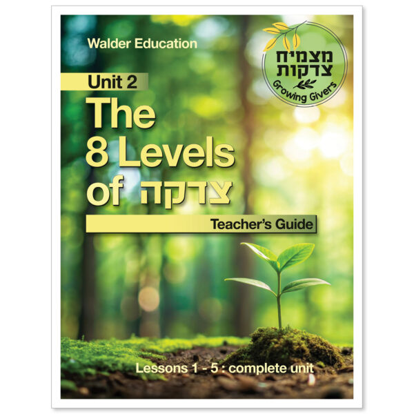 The 8 Levels of Tzedakah: Teacher’s Guide