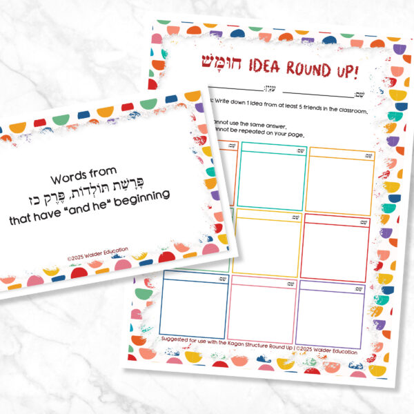 Chumash Idea Round Up