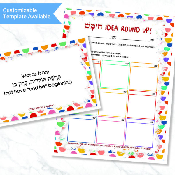 Chumash Idea Round Up