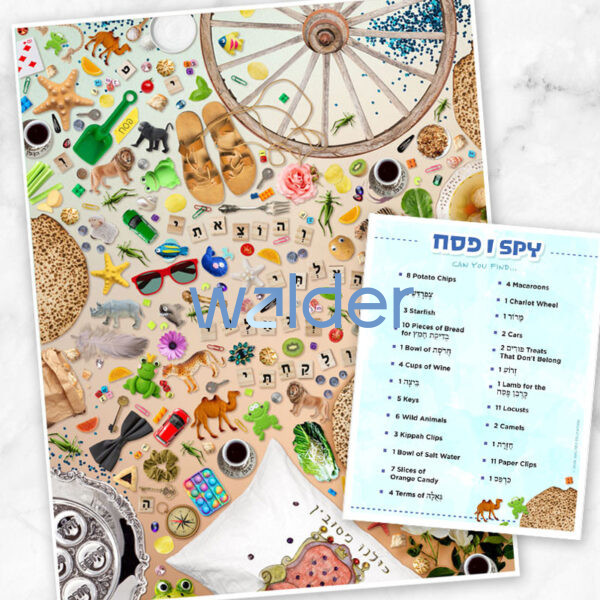 Chag Sameach I Spy: Pesach Poster