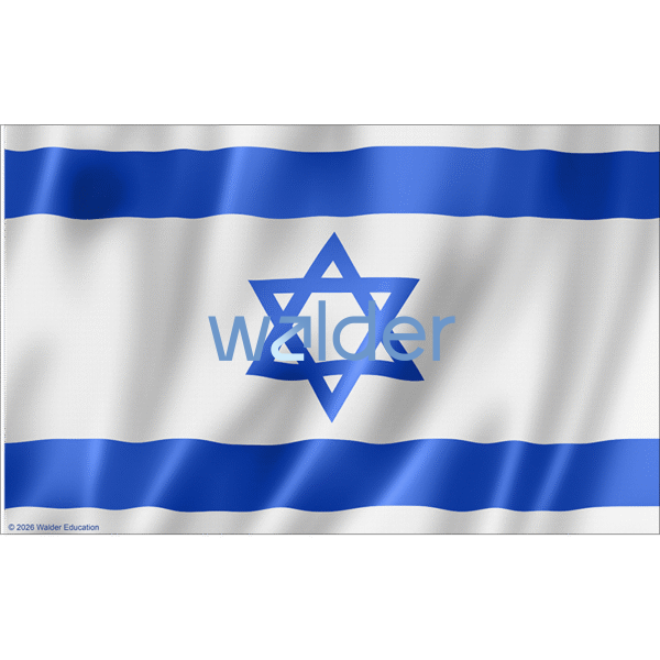 Flag of Israel Sign