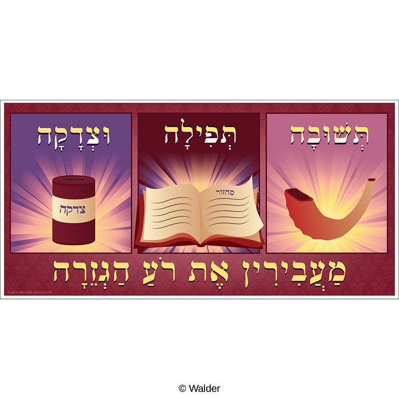 Teshuvah, Tefillah, Tzedakah - Walder Education