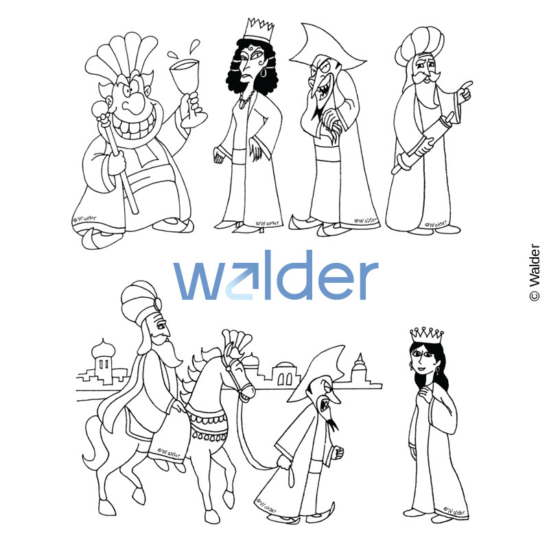 Megillas Esther Characters - Walder Education