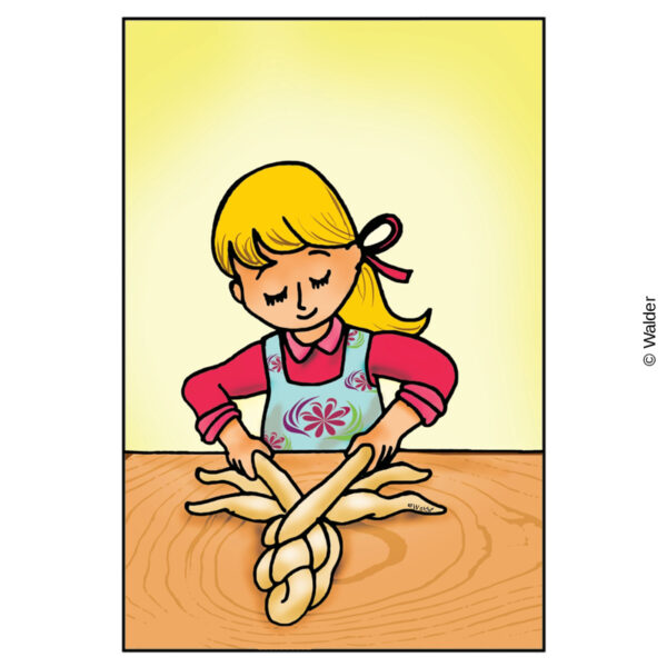 Braiding Challah