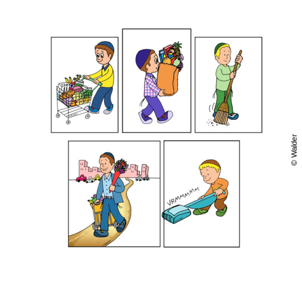 Preparing for Shabbos: Shopping and Cleaning