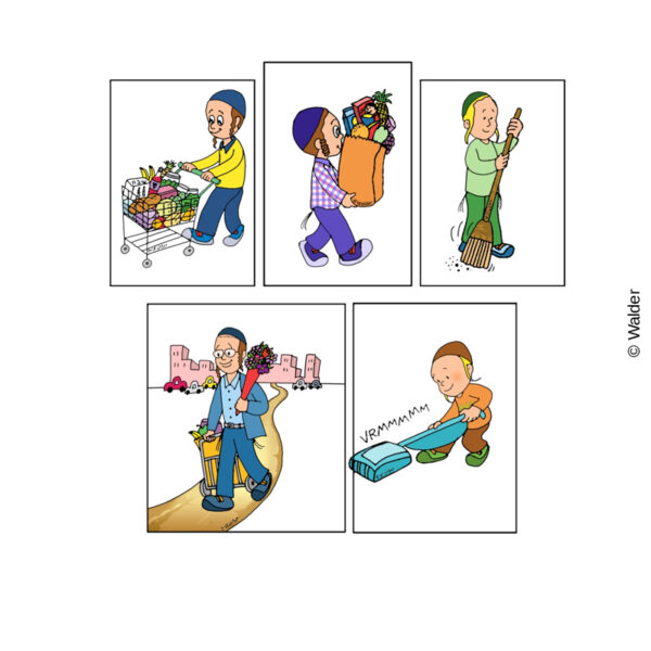 Preparing for Shabbos: Shopping and Cleaning