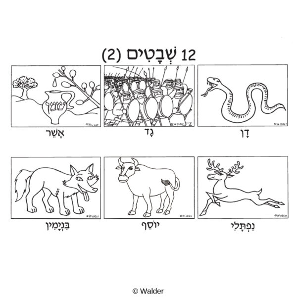 Flags of� the Twelve Tribes