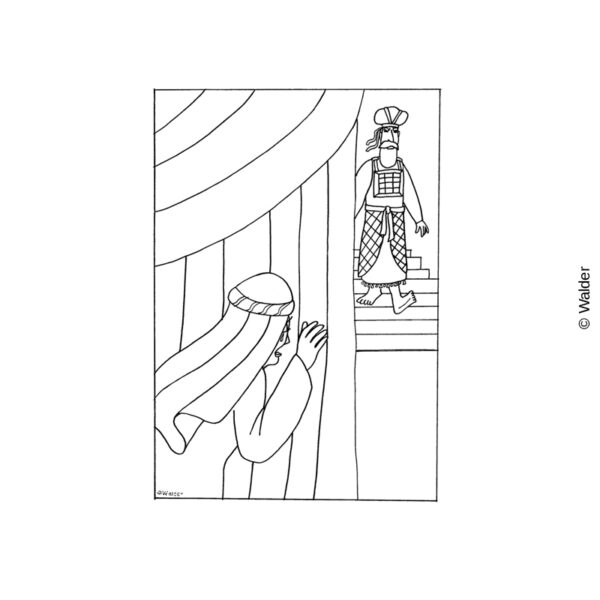 Chana Davening in the Mishkan