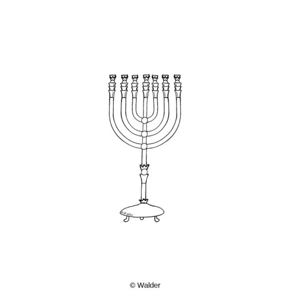 Beis Hamikdash Menorah