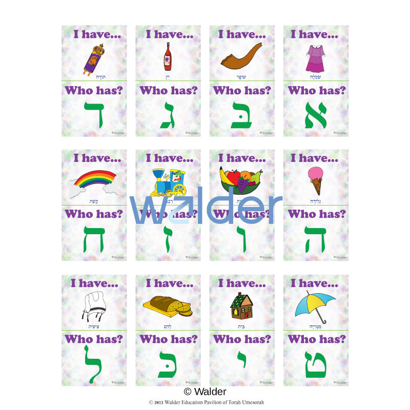 Alef-Beis Initial Sounds 