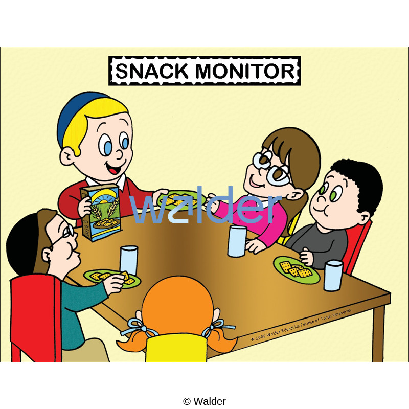 Lunchtime Monitor Classroom Jobs: Snack Monitor - Walder Education