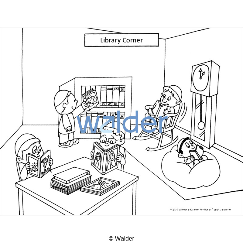 Classroom Scene: Library Time - Walder Education