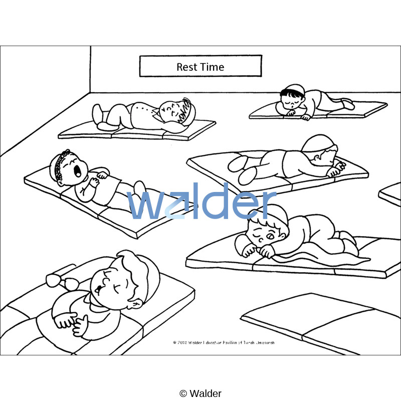 Classroom Scene: Rest Time - Walder Education