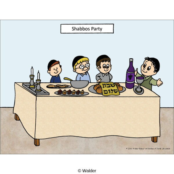 Scene: Shabbos Party