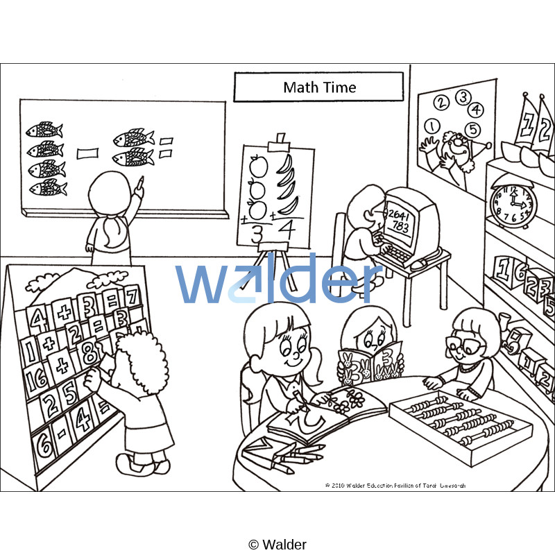 Classroom Scene: Math Time - Walder Education