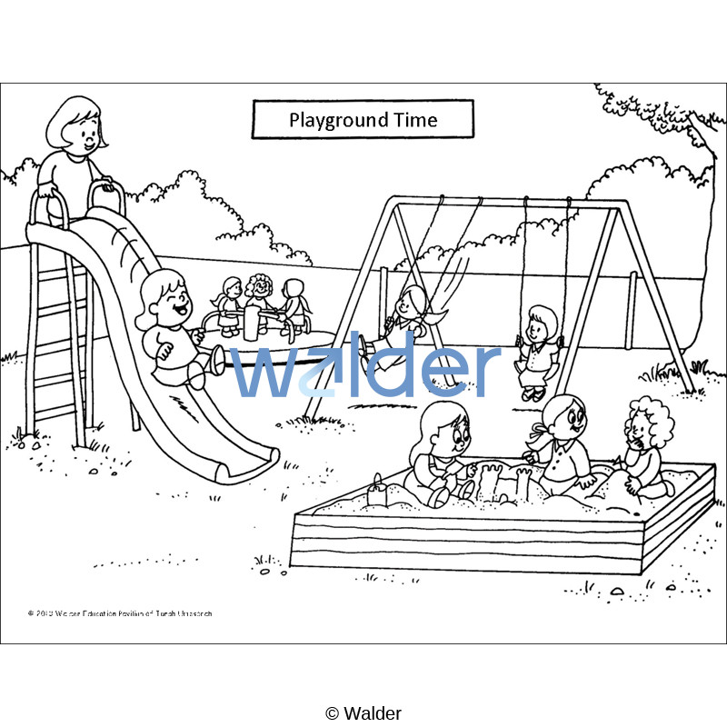 Classroom Scene: Playground Time - Walder Education