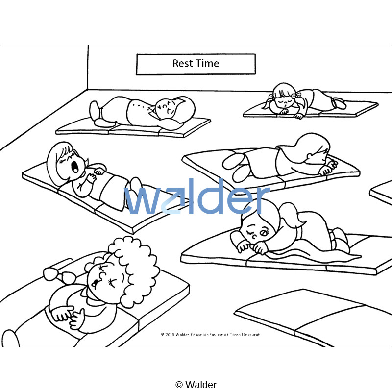Classroom Scene: Rest Time - Walder Education