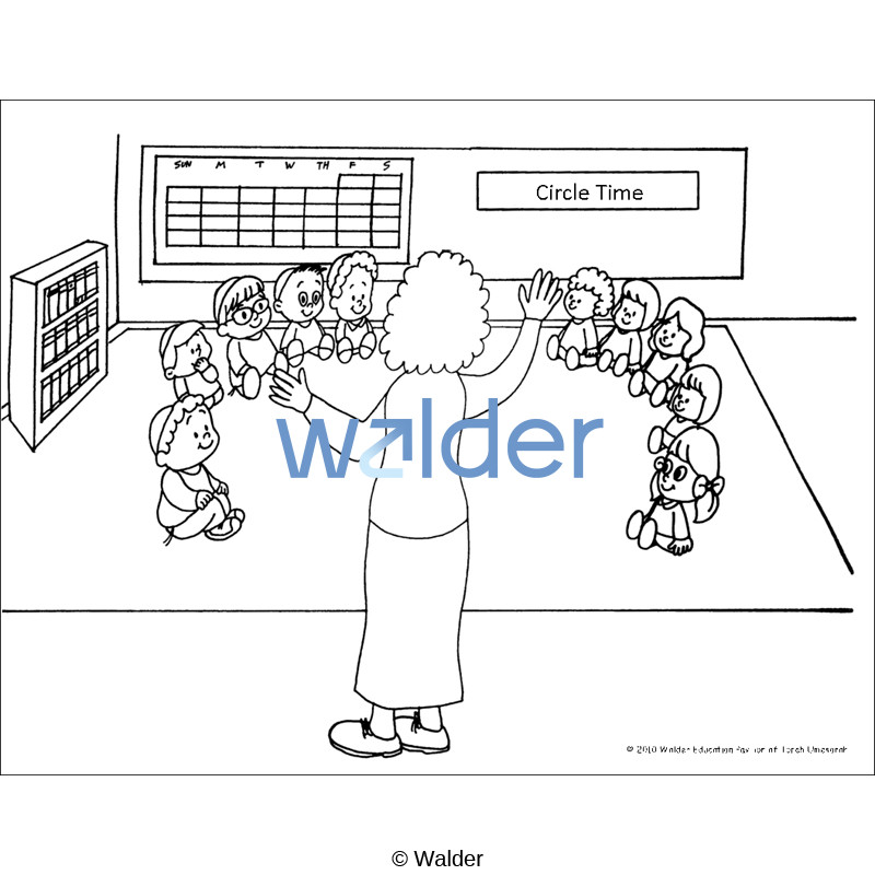 Classroom Scene: Circle Time - Walder Education
