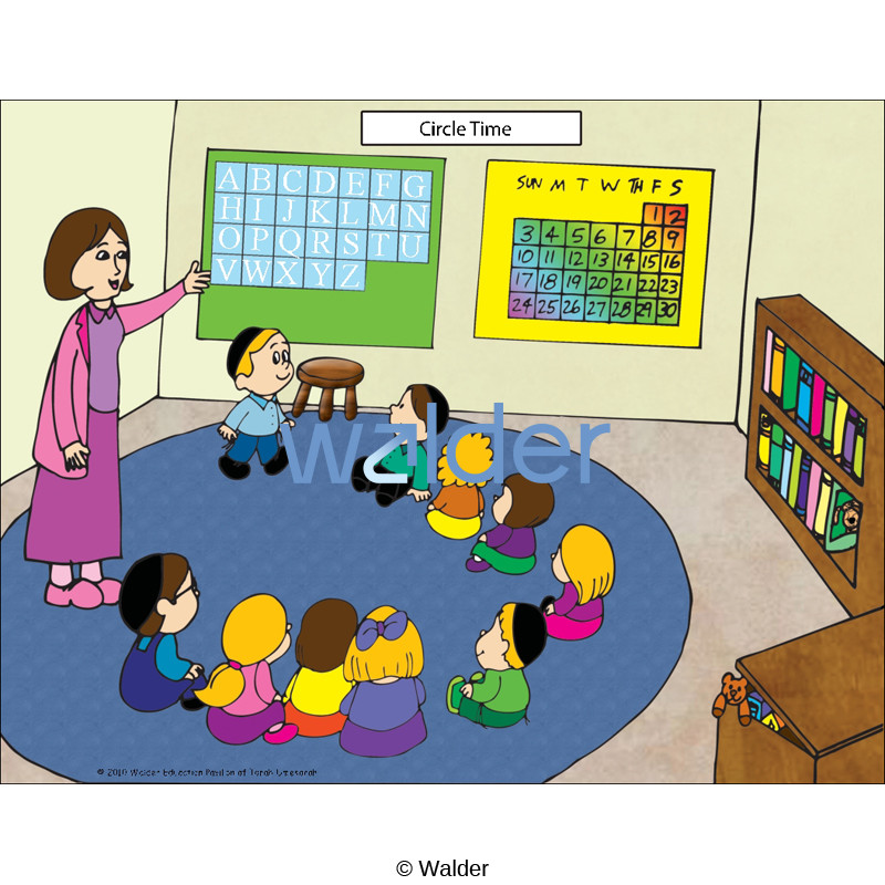 Lesson Time Picture Classroom Scene: Circle Time - Walder Education