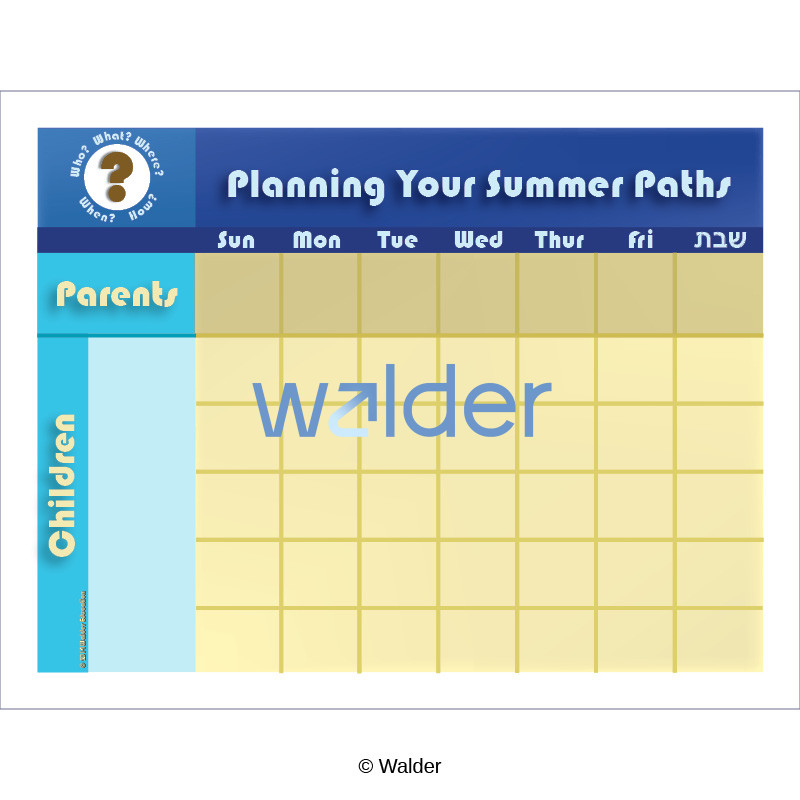 Planning Your Summer Paths - Walder Education